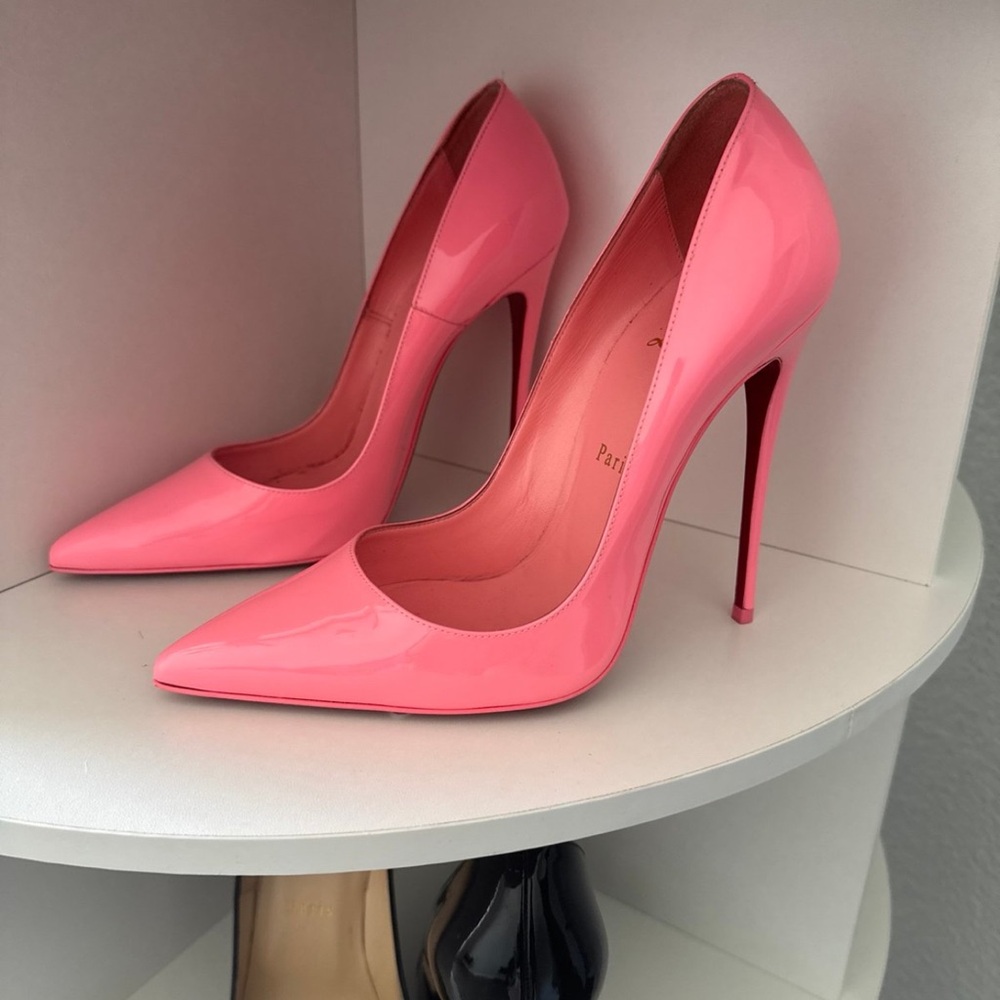 Christian Louboutin Pink So Kate Heels